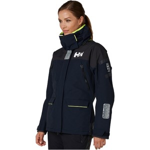 2021 Helly Hansen Womens Skagen Offshore Jacket & Trouser Combi Set - Navy / Ebony